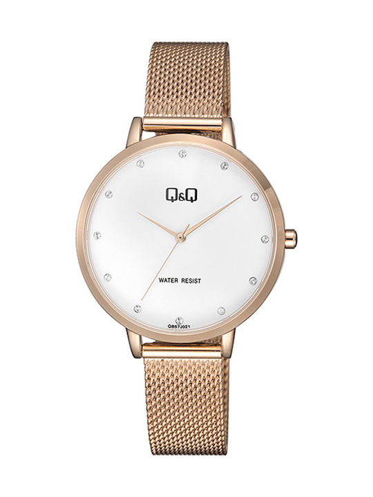 Q&Q Watch with Silver Metal Bracelet