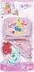 ZAPF Creation Baby Born Zubehör Bad Kapuzenhandtuch und Schwamm Rosa