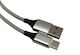 Energenie Braided / Magnetic USB 2.0 Cable USB-C male - USB-A male Ασημί 1m (NG-MAGNET-C)
