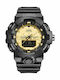 Weide Digital Men's Watch 53mm Battery with Black Rubber Strap