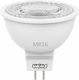 Elvhx Λάμπα LED 7.8W για Ντουί GU5.3 και Σχήμα MR16 Θερμό Λευκό 680lm