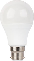 Diolamp LED Lampen für Fassung B22 und Form A60 Warmes Weiß 590lm 1Stück