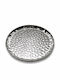 Alessi Metallic Round Decorative Tray Ανοξείδωτος Δίσκος Στρογγυλός Joy.3 40x40x2.3cm