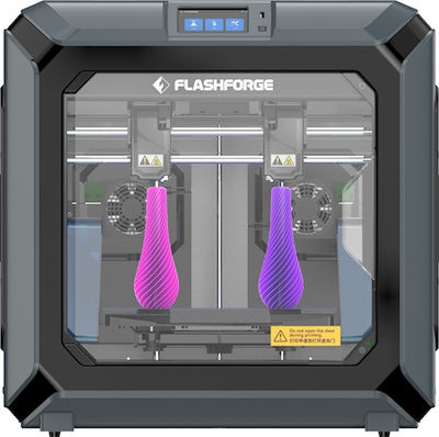 Flashforge Creator 3 Самостоятелен 3D Принтер С двоен Extruder с връзка Етърнет / USB - Универсална серийна шина / Wi-Fi - безжична връзка и Card Reader