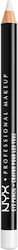 NYX Professional Makeup Slim Eye Pencil Μαλακό Μολύβι Ματιών 906 White NYX Professional Makeup Slim Eye Pencil Μαλακό Μολύβι Ματιών 906 White