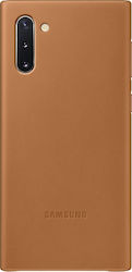 Samsung Leather Cover Καφέ (Galaxy Note 10)