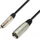Prostage Cable XLR male - RCA male 0.6m (BRCM-006)