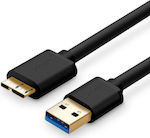 Ugreen Regular USB 3.0 to micro USB Cable Μαύρο 0.5m (10840)