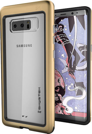 Ghostek Atomic Slim Задна корица Пластмаса Златист (Galaxy Note 8)