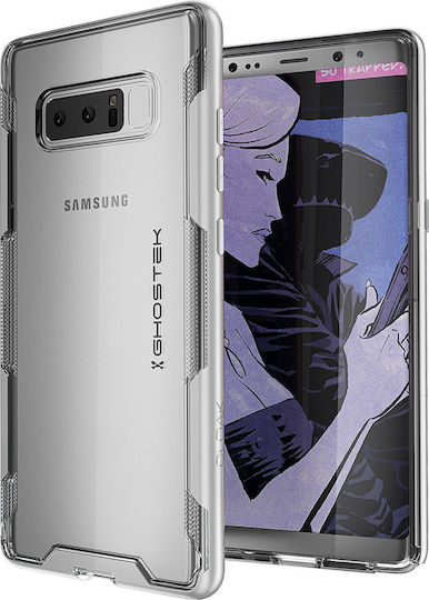 Ghostek Cloak 3 Slim Back Cover Silicone Silver (Galaxy Note 8)