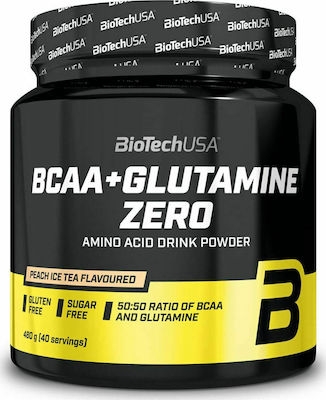 Biotech USA BCAA & Glutamine Zero 480gr Lămâie