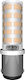 Elvhx LED Bulb 5W for Socket B15d Cool White 370lm