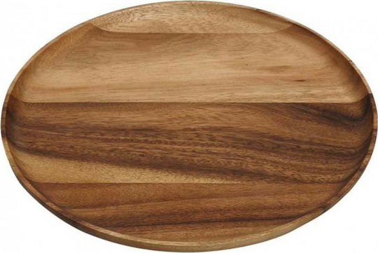 Espiel Holz Oval Serviertablett in Braun Farbe 30x30cm BAG104 1Stück Espiel Holz Oval Serviertablett in Braun Farbe 30x30cm BAG104 1Stück