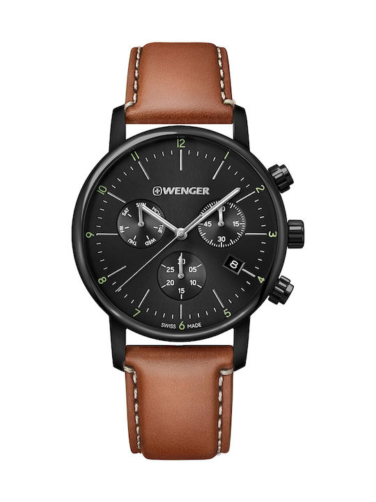 Wenger Urban Classic Chrono Men's Watch 44mm Ch...