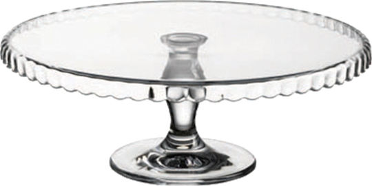 Pasabahce Cake Stand Transparent 32x32cm