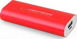 Esperanza EMP105 4400mAh Κόκκινο Esperanza EMP105 4400mAh Κόκκινο