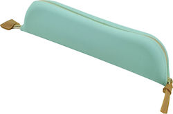 Legami Milano Soft Touch Cute Pencil Case with 1 Compartment Turquoise