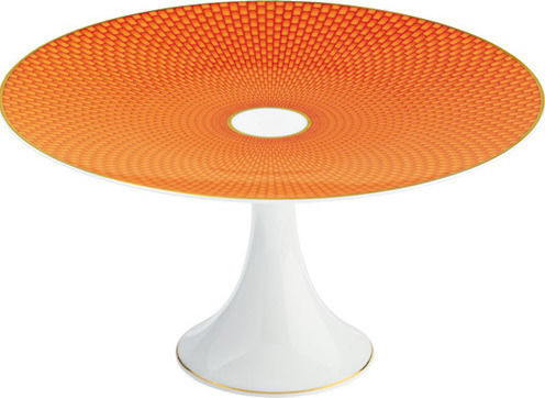 Raynaud Limoges Τουρτιέρα Πορσελάνης Tresor Medium Orange Πορσελάνινη