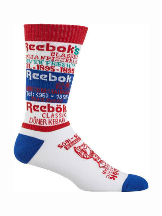 Reebok Classics Food Graphic Crew Șosete Sportive Multicolor 1 pereche