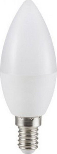 V-TAC VT-2226 LED Bulb 5.5W 100mm for Socket E14 and Shape C37 Natural White 470lm