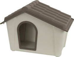 ArtPlast Dog House Σπιτάκι Σκύλου Πλαστικό Μπεζ 57x40x42.5cm
