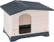 Ferplast Dog Lodge 90 Hundehaus Hölzernes Innenbereich Weiß 88x72x66cm