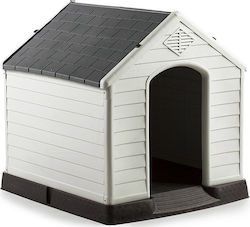 Vesta Σπίτι Σκύλου Dog House Plastic Outdoor 66.5x73.6x69.5cm