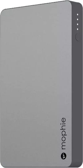 Mophie Powerstation Lightning Connector 5050mAh 10W με 2 Θύρες USB-A Γκρι
