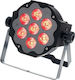 Varytec Движеща се светлина LED ПАР Pad7 7x10W 6in1 RGBAWUV Black