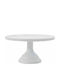 A Little Lovely Company Τουρτιέρα Πλαστική με Πόδι Λευκή 23.5x23.5x12εκ.