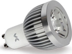 VK Lighting VK/05094G/D/5 Λάμπα LED 4W για Ντουί GU10 Ψυχρό Λευκό