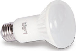 VK Lighting VK/05090/E/W LED Bulb 8W for Socket E27 and Shape R63 Warm White 700lm