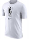 Nike Αθλητικό Ανδρικό T-shirt Dri-Fit Λευκό με Στάμπα