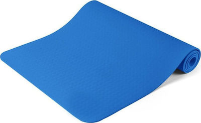 Hoppline Fitnessmatte Yoga/Pilates Blau (181.5x61x0.6cm)