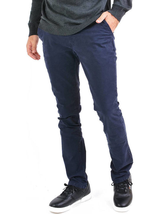 Trousers Chino in Loose Fit Navy Blue