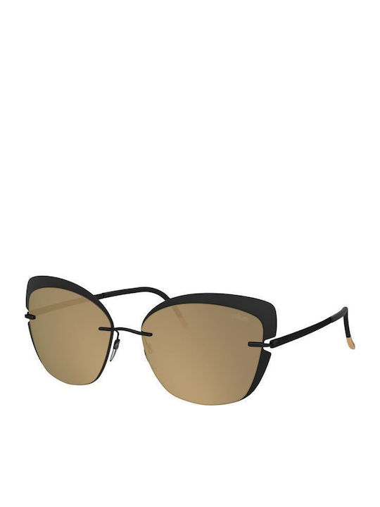 Silhouette Accent Shades Γυαλιά Ηλίου Μαύρα με Μεταλλικό Σκελετό Silhouette Accent Shades Γυαλιά Ηλίου Μαύρα με Μεταλλικό Σκελετό
