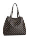 Guess Vikky Set Damen Tasche Shopper Schulter Schwarz