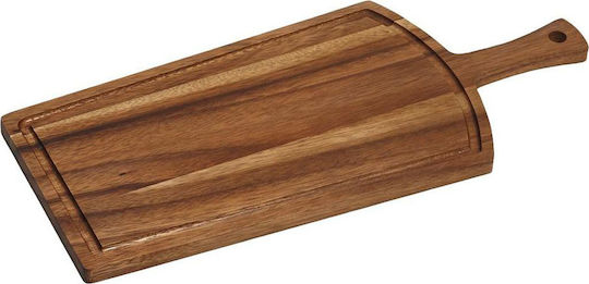 Espiel Wooden Serving Platter with Handle 47x21x1.5cm 2pcs