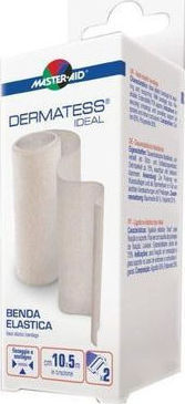 Master Aid Dermatess Ideal Ελαστικός Επίδεσμος 8cm x 5m