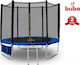 Buba Outdoor Trampoline 305cm with Net & Ladder