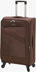 Bartuggi Large Suitcase H78cm Brown