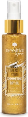 Messinian Spa Everlasting Youth Trockenes Aprikosenöl mit Schimmer Gelée Royale & Argan 100ml