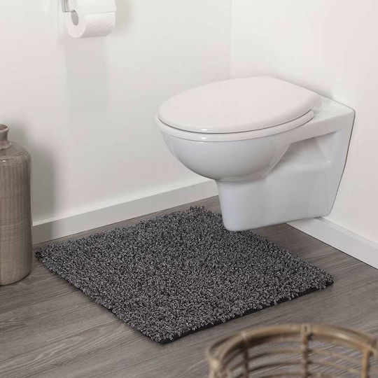 Sealskin Bath Mat Cotton Square Misto 294616819 Black 60x60cm
