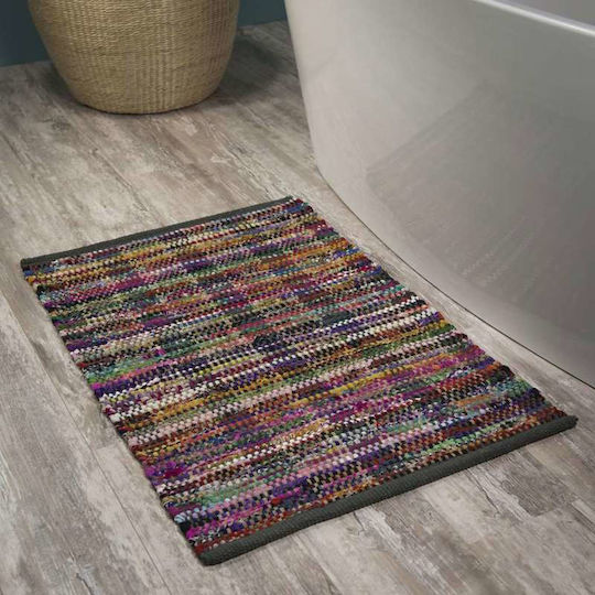 Sealskin Πατάκι Μπάνιου Βαμβακερό Madras 291913603 Multi 60x90εκ.