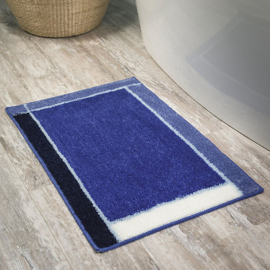 Sealskin Antiderapant Covoraș de Baie Roma 293314421 Albastru 55x85buc