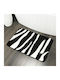 Sealskin Non-Slip Bath Mat Safari 293553619 Black 60x90cm