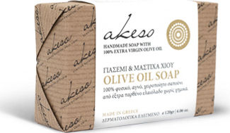Akeso Jasmine & Chian Mastic Handmade Soap With Lavender & Olive Oil 120gr
