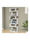 White Bookcase Blok 60x20x156cm