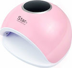 Star 5 Nail Polish Curing Lamp UV / LED 48W Pink