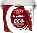 ER-LAC Decor Plast Plastic Paint for Interior Use 3lt